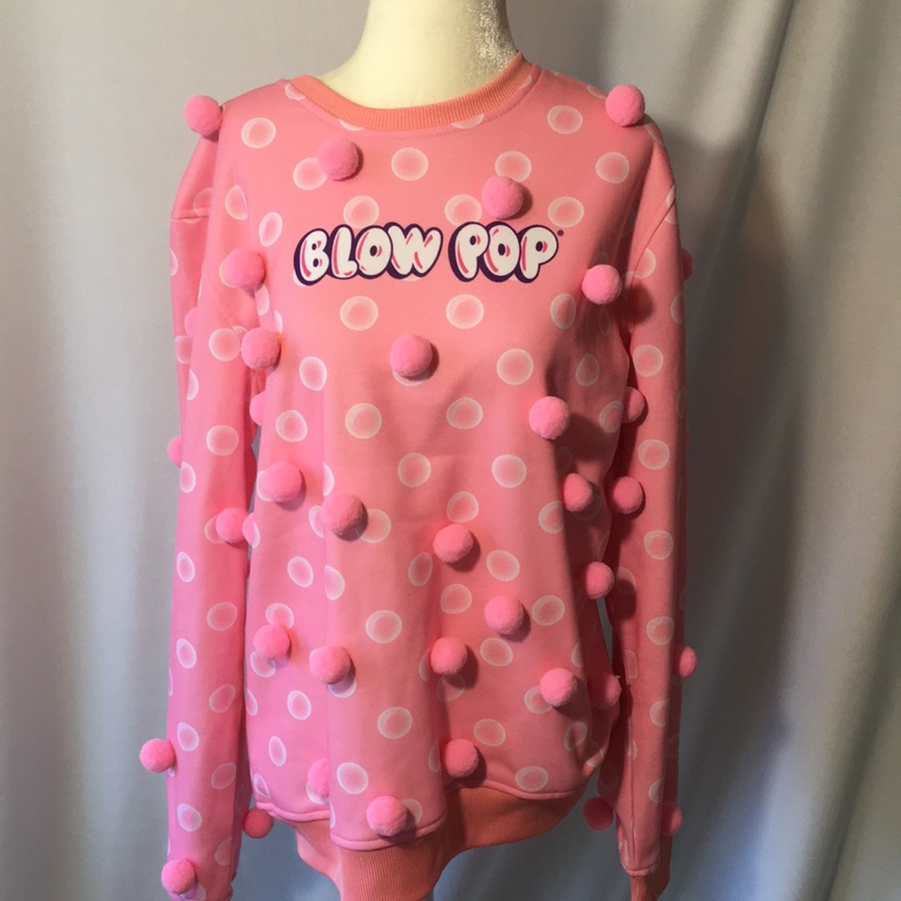 NWOT Blow POP Sweatshirt M Women’s Costume Fun
